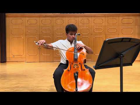 FJC Audición 2025-Jesus Calderon, Violonchelo, Cartagena