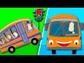 Wheels On The Bus Go Round And Round Nursery Rhymes Kids Songs Baby Rhymes