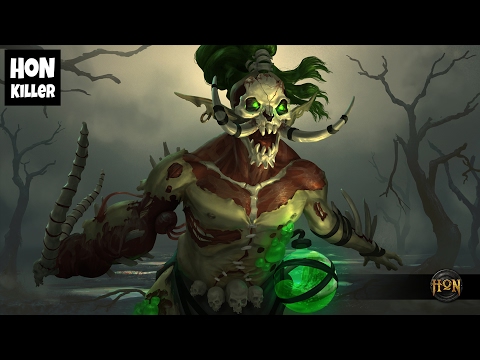 HoN 4.0.3 Bushwack Gameplay - Immortal - HugeSoul - Legendary