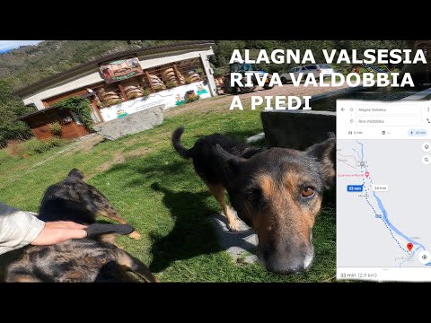 Alagna Valsesia - Riva Valdobbia a piedi - Il cammino degli innamorati