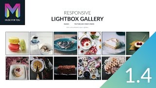 Responsive Lightbox Gallery Widget 1.4 Update | Adobe Muse CC | Muse For You
