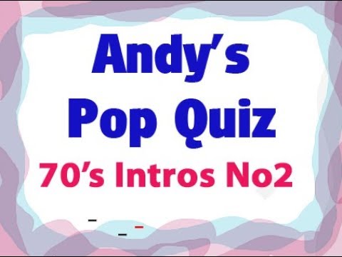 Pop Quiz 149 - 10 x 70s More Intros