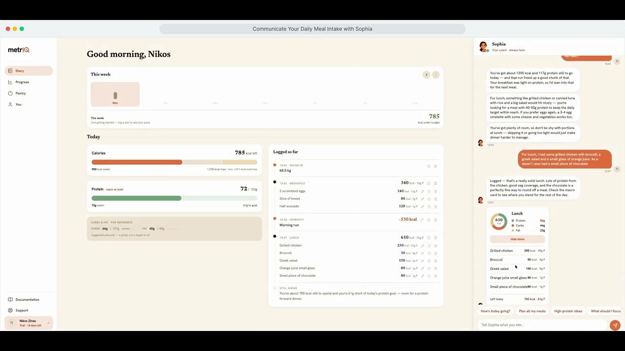 metrIQ demo