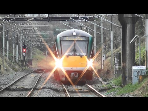 Irish Rail 22000 Class Intercity Train 22223 - Harmonstown Station, Dublin