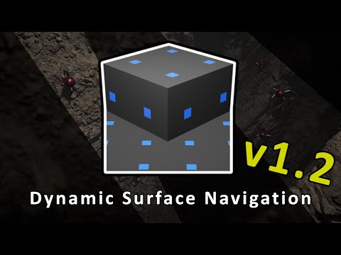 Dynamic Surface Navigation v1.2 - Release Trailer - UE5 Plugin