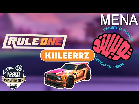 Kiileerrz RLCS POV #19 - Rule One vs Twisted Minds - G2 - UB Semifinals - MENA Reg 1 Spring Open