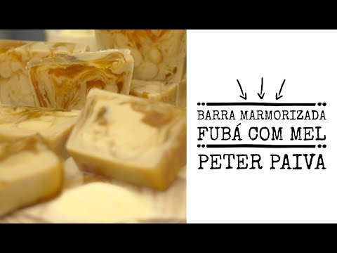 Marbled Cornmeal Soap with Honey - Peter Paiva