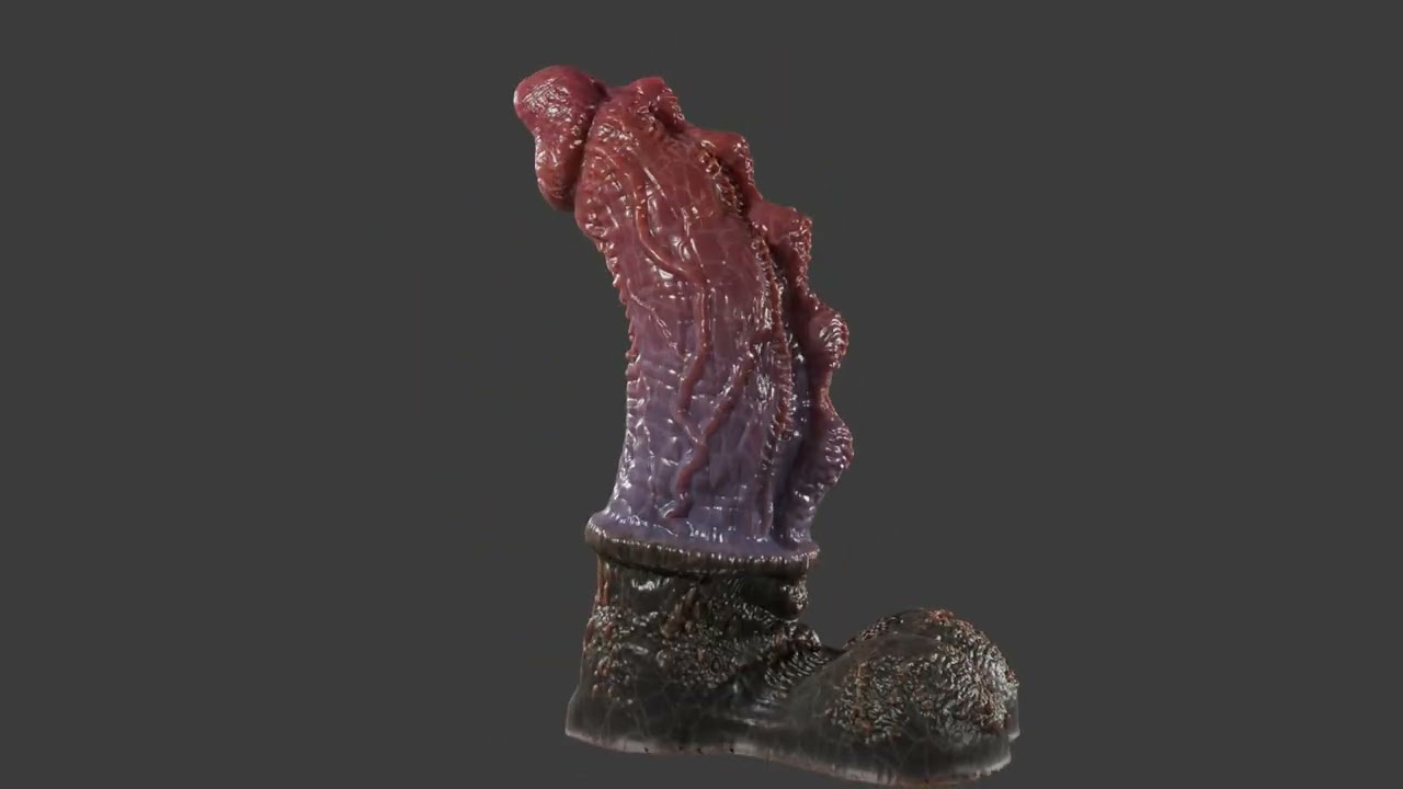 Fantasy Murinof Dragon Penis Rigged 3D Model