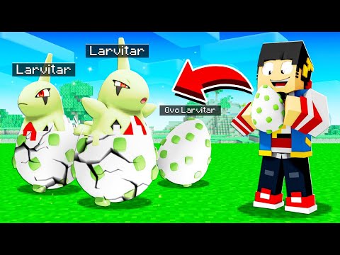 FIZ OVOS DE LARVITAR  - Pixelmon Ep.8 ‹ EduKof Games ›