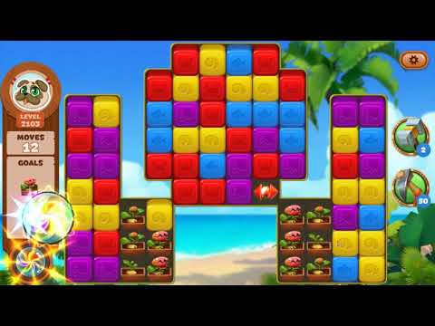 Lost Island Blast Adventure Level 2103 NO BOOSTERS - A S GAMING