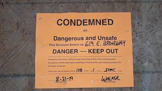 Condemned Abandoned Building