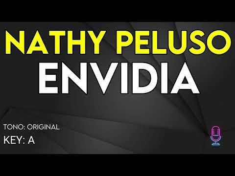 Nathy Peluso - Envidia - Karaoke Instrumental