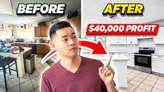 $40,000 House Flip FULL Breakdown [Realistic Numbers]