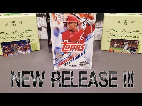 NEW RELEASE!!! 2021 Topps Series 1 Hobby Box Rip