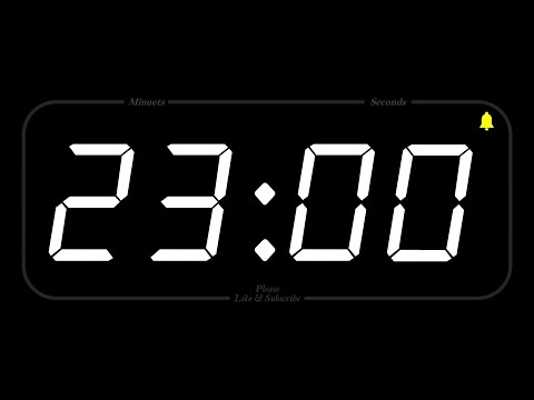 23 MINUTE - TIMER & ALARM - Full HD - COUNTDOWN