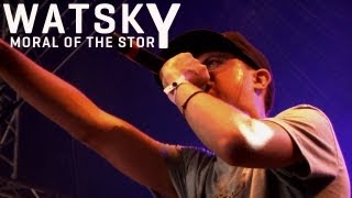 Watsky - Moral of the story - Live (Dour 2013)