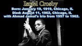 Israel Crosby's "But Not For Me" bass lines transcribed.