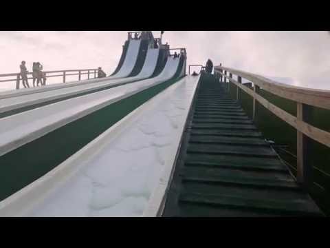 Epic Water Slides at the Royal Flush!!