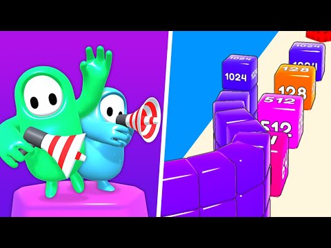 Merge Guys vs Cube Run 2048 - 1⭐ 1234 NEW EVOLUTION Max Level Gameplay