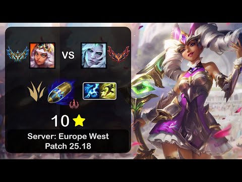 Qiyana Jungle vs Viego - EUW Challenger - Patch 25.18