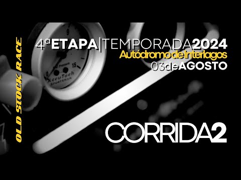 OLD STOCK RACE | Temporada 2024 | 4ª Etapa | 2ª Prova AO VIVO - Autódromo de INTERLAGOS