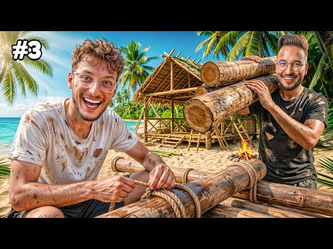 النجاة في البحر #3 | صاوبنا الدار و سفينة جديدة 🏠 😱@iamchedid
