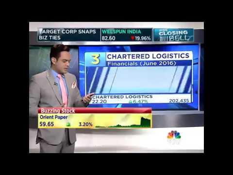 Midcap Mania: Chartered Logistics – August 22, 2016