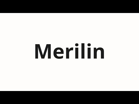 How to pronounce Merilin | Мерилин (Merilin in Russian)