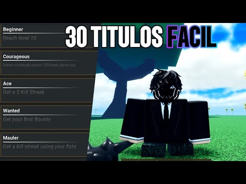 OS TITULOS MAIS FACEIS DE CONSEGUIR NO FRUIT BATTLEGROUNDS!