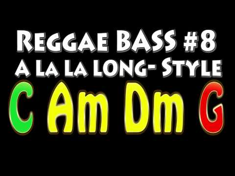 Reggae Backing Track for Bass #8 A la la Long Style
