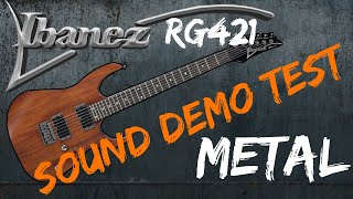 Video thumbnail for IBANEZ RG421 SOUND DEMO TEST (METAL) @OSWALDOCONTRAMAESTRE by Oswaldo Contramaestre