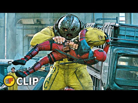 Deadpool Encounters Juggernaut "I'm Gonna Rip You In Half Now" Scene | Deadpool 2 (2018) Movie Clip