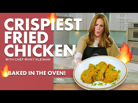 Chef Rivky's Crispiest Oven Fried Chicken!