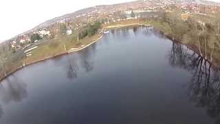 preview picture of video 'Drohnenabsturz Lößnitzbad Radebeul,/ drone crashing near lake'