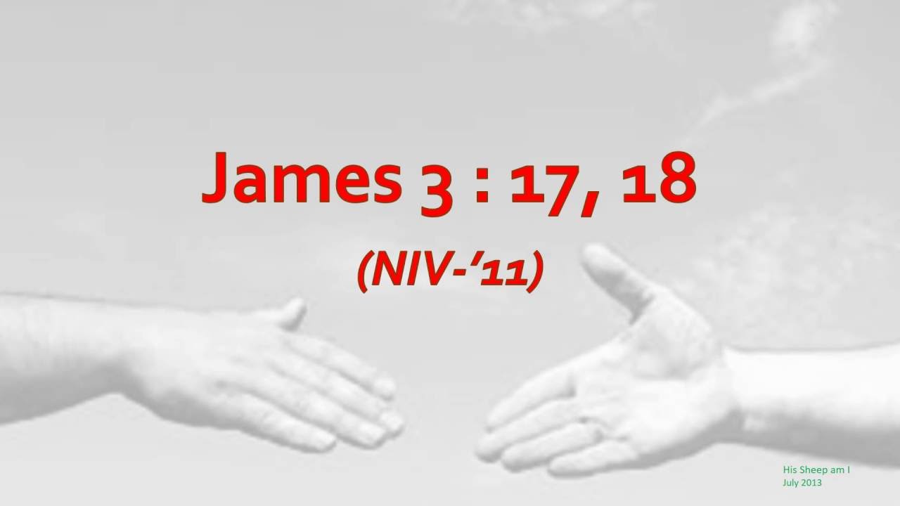 James 3 : 17, 18 - The wisdom that comes from heaven - w accompaniment (Scripture Memory Song)