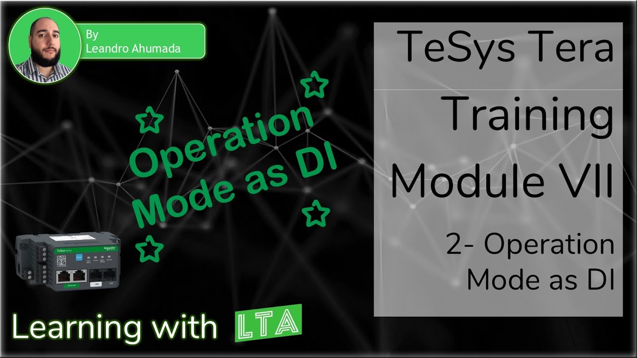 TeSys Tera Training - M7.2 Operating Mode as DI
