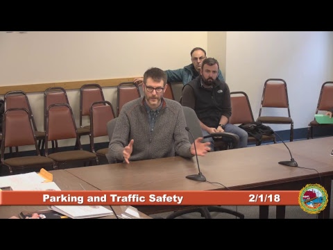 Parking and Traffic Safety Committee 2.1.2018