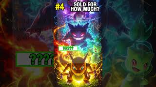TOP 10 Highest selling and recently sold Pokemon Cards on eBay #shorts #pokemon