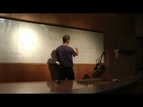 Manfred Einsiedler: Geodesic Flows on Hyperbolic Surface 2nd talk