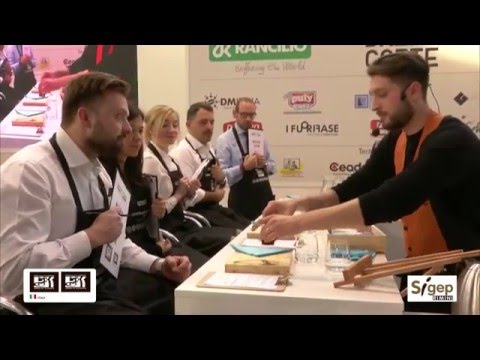 ALESSIO VABRES - CIBC Italian Barista Championship Cafeteria - SIGEP 2016