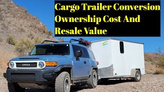 Ownership Cost and Resale Value of My Cargo Trailer Camper
