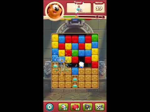 Toon Blast Level 2801 - NO BOOSTERS 🐻🐺🐱 | SKILLGAMING ✔️