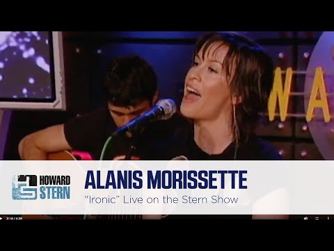 Alanis Morissette “Ironic” on the Howard Stern Show (2004)