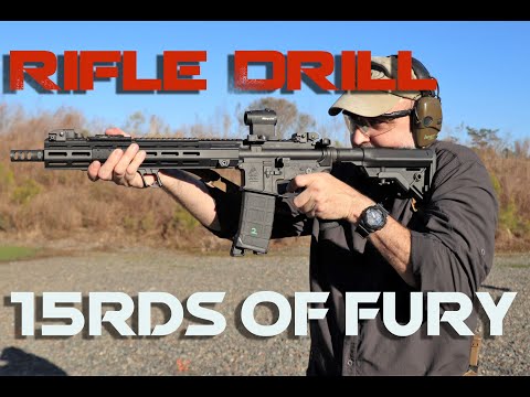 MTS How to train 2: Shooting Drill 15rds of Fury for carbine and rifles