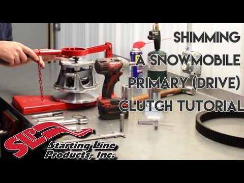 Starting Line Products | Shimming a Snowmobile Primary (Drive) Clutch Tutorial