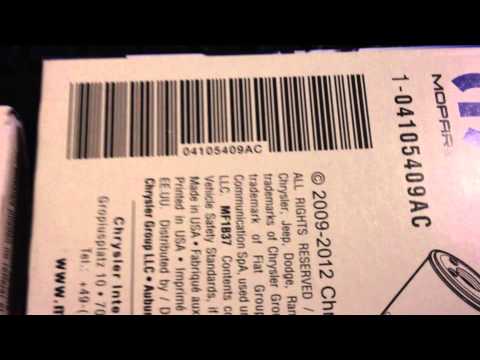 Mopar Oil Filter: Wal-Mart vs. Chrysler Dealer