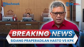 BREAKING NEWS: Sidang Praperadilan Hasto Kristiyanto vs KPK, Sekjen PDIP Didampingi 12 Pengacara