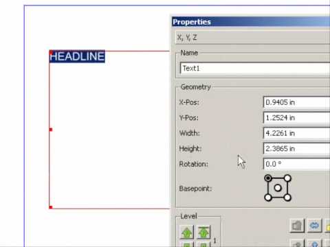 Scribus Fill Text with Picture Image 1