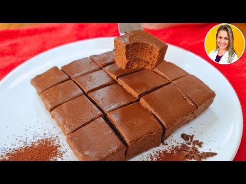 Only 2 INGREDIENTS and LOW CARB - NO SUGAR, NO DAIRY, NO BAKE and NO GELATIN! Easy and Delicious