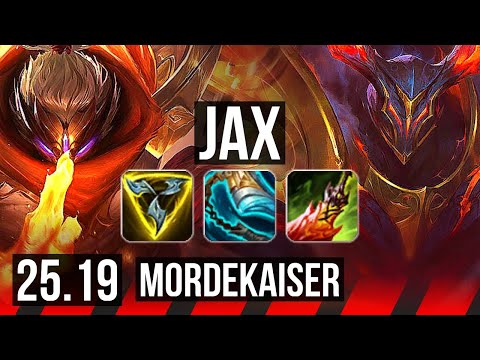 JAX vs MORDEKAISER (TOP) | 12/1/3, Legendary | EUW Challenger | 25.19